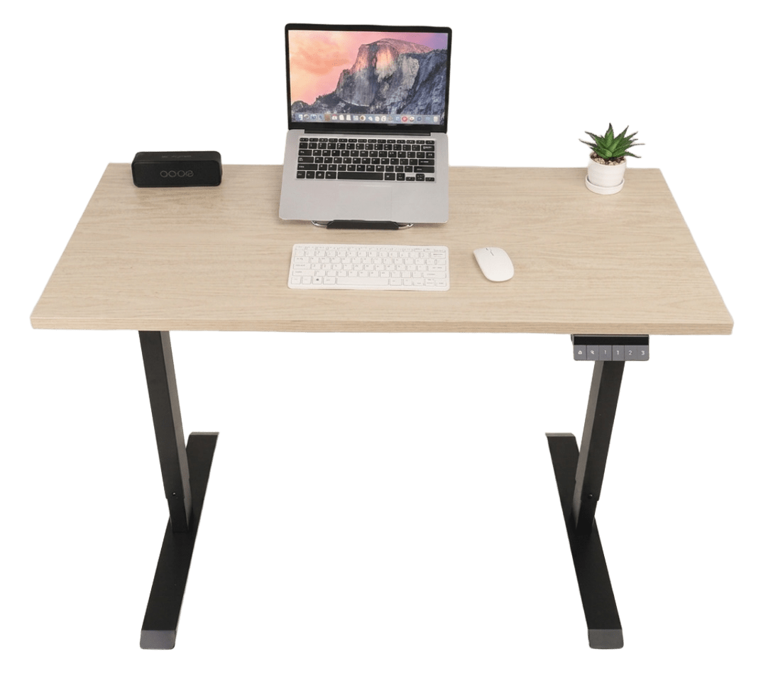 Kompakts elektriski augstumā regulējams galds 1M